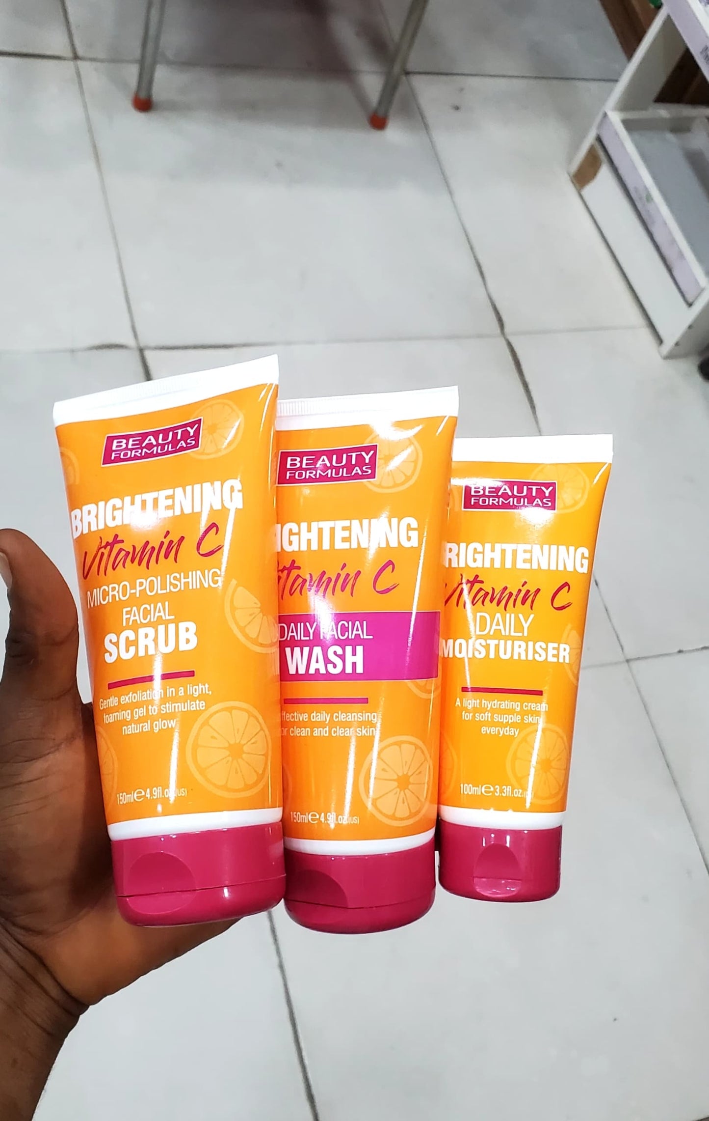 Brightening vitamin C Facial