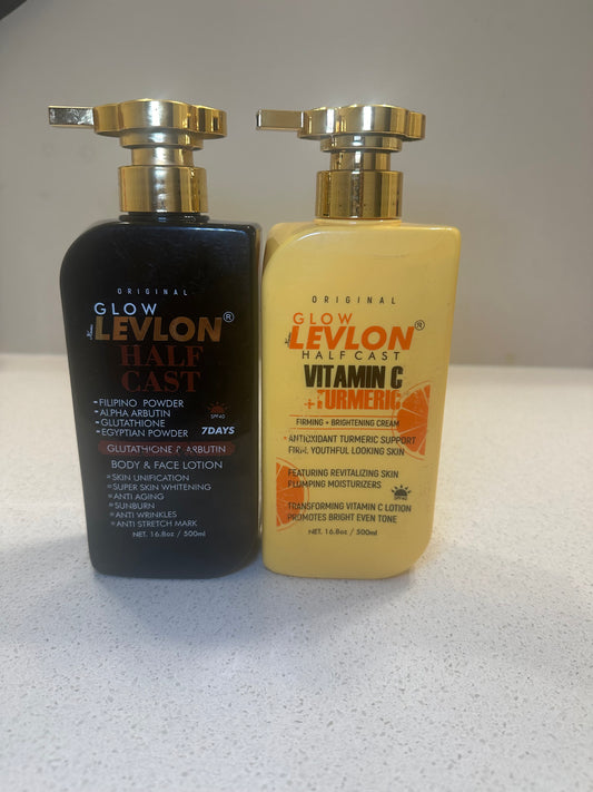 Glow Levlon Half Cast Body & Face Lotion