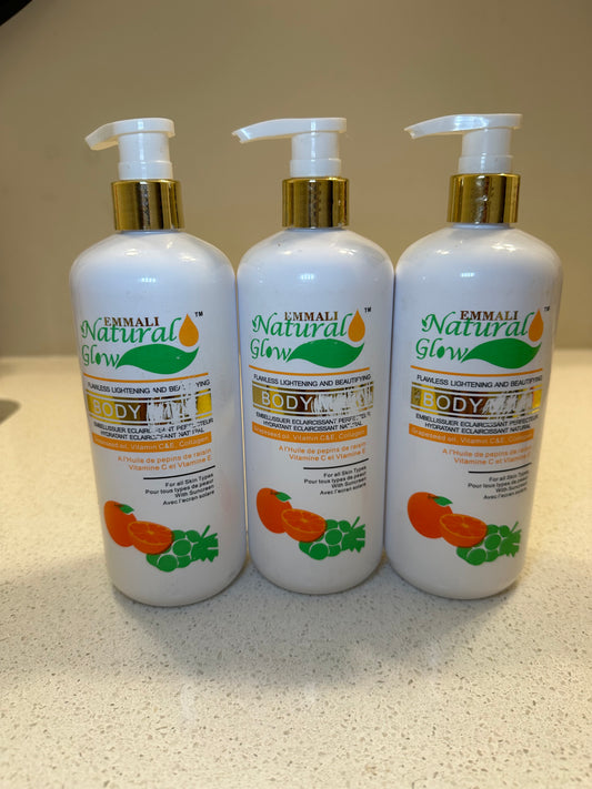 Emmali Natural Glow Body Lotion – 500ml